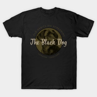 The black Dog T-Shirt